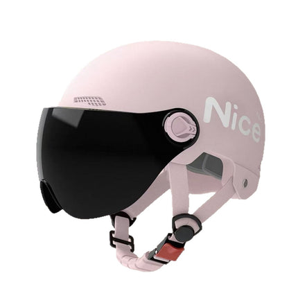 New National Standard 3C Certified Electric Vehicle Helmet for Men, Summer, Women's Battery Motorcycle Half Helmet, Lightweight Anti-Collision Helmet