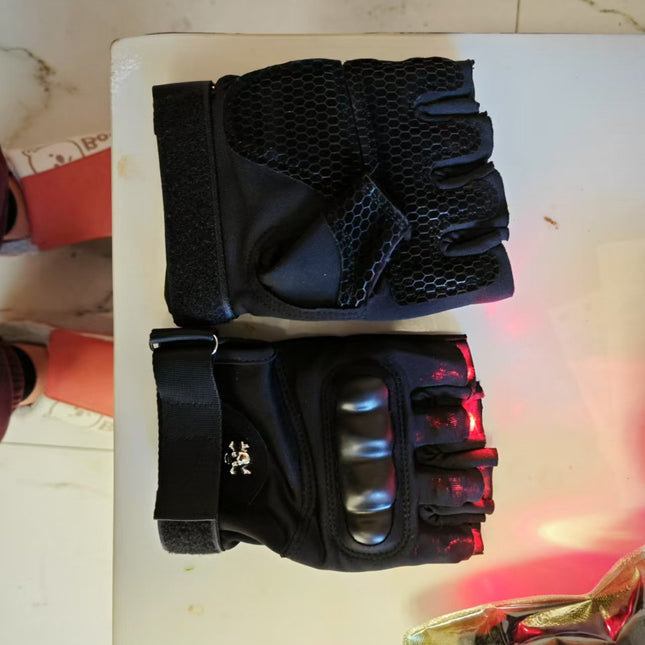 Laser Laser LED Luminous Gloves Multi-point Accessories Performance Light Stage Equipment Performance Bar Gloves Tri-color