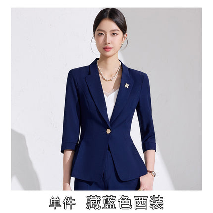 Business Dress suit Women 2025 New Spring and Summer Small Suit Jacket Dress Temperament Work Clothes Suit Skirt dress