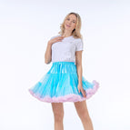 Hole blue + pink daily style / One Size