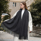 Dark heather gray / 200*70cm (330 grams)