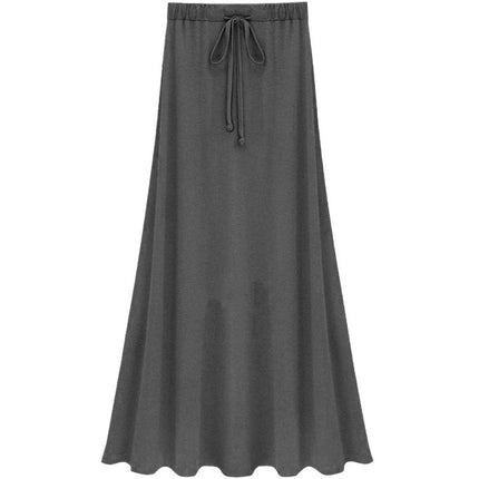 Split Skirt Women's Summer Long Skirt 100.00kg New Modal Strap A- line Skirt Slim-fit Long Skirt Skirt
