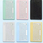 Protective cover round cap keyboard