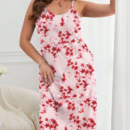 Cross-border foreign trade for sexy home clothes simple casual backless suspenders nightgown home clothes pajamas women wholesale