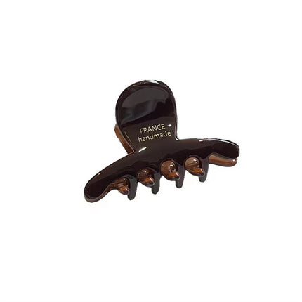 Acetate Small Claw Clip Half-Up Hair Shark Clip for Women, Suitable for the Back of the Head, Hairpin for Thin Hair, High-End Hair Accessory