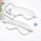 Simulated silk strap white