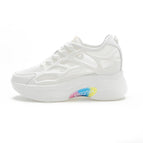 White mesh shoes / 34