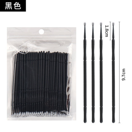Wholesale Eyelash Extension Cotton Swabs, Disposable Small-Headed Eyelash Cleaning Cotton Sticks, Makeup Removal, Beauty Eyelash Micro Brushes