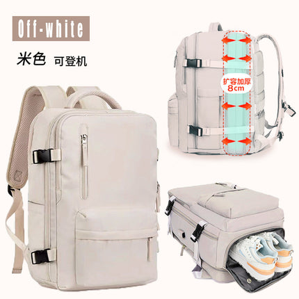 Cross-Border Multifunctional Computer Bag Backpack Dry and Wet Separation Business Trip Backpack Expansion Travel Bag