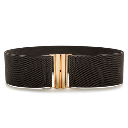 Matching Dress Fashion Women's Wide Waist Seal Elastic Belt All-match Women's Wide Belt Decoration Wholesale