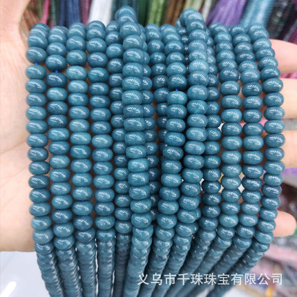 5X8Mm Natural Stone Agate Spacer Beads Abacus Beads Spacer Beads Loose Beads Handmade DIY Necklace Bracelet Jewelry Batch