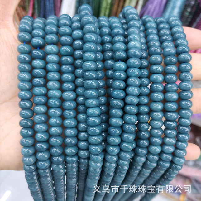 5X8Mm Natural Stone Agate Spacer Beads Abacus Beads Spacer Beads Loose Beads Handmade DIY Necklace Bracelet Jewelry Batch
