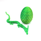 8.5CM pineapple egg 30CM Chinese dragon-yellow green