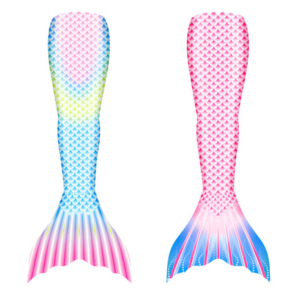Girls' Mermaid Swimsuit Children's Fish Tail Split Cross-border Hot Selling European and American Foreign Trade Hot Spring Mermaid Clothing