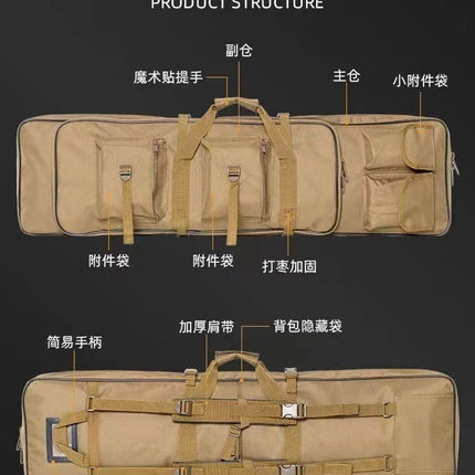 2024 Hot Style Tactical Backpack Letter Bag Outdoor Military Fan Portable Fishing Gear Bag