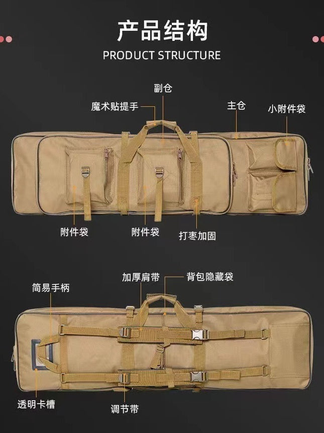 2024 Hot Style Tactical Backpack Letter Bag Outdoor Military Fan Portable Fishing Gear Bag