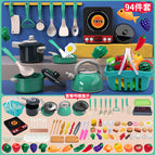 Green kitchen 94-piece set