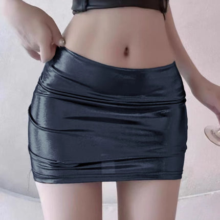 Hot Girl Sexy Dj Bar Tight Skirt New Internet Celebrity Anchor Fashion Sweet Pull Film Skirt 907