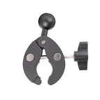 Ball head motorcycle clip
