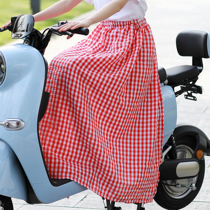 Cycling sun protection clothing leg protection anti-exposure skirt apron summer electric battery motorcycle sun protection skirt