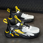 Black and yellow leather / 38