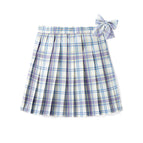 (safety pants) angler skirt + bow tie / XS