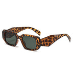 Tortoiseshell frame green piece