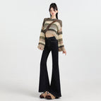 Denim color trousers / XS