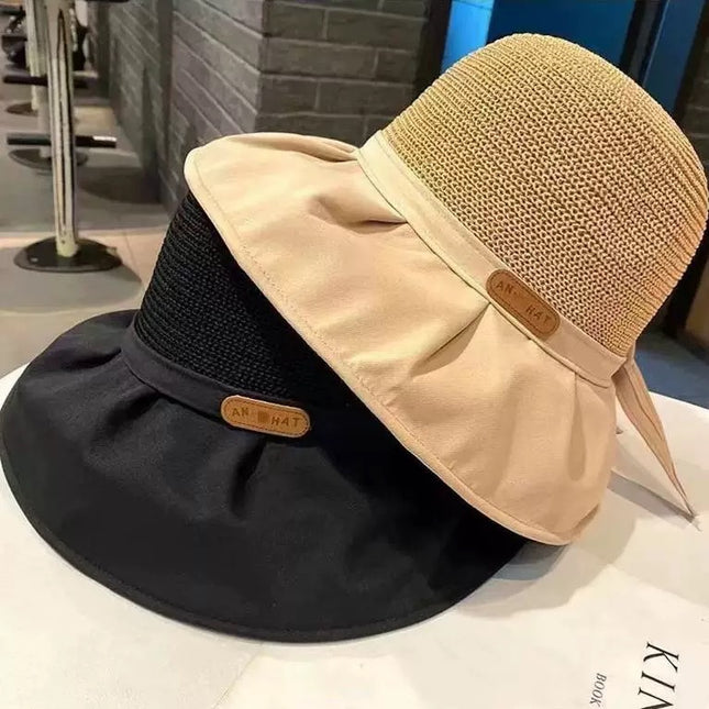 Sun Protection Hat for Women with Large Brim, Uv Protection, 2026 New Model, Summer Sunshade, Windproof, Face-Covering, Face-Slimming Sun Hat