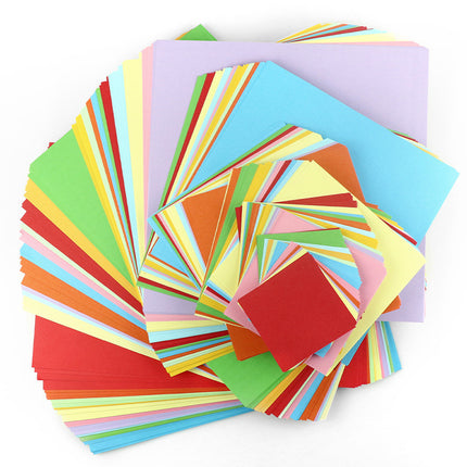 Origami color paper wholesale factory direct a4 square origami thousand paper crane paper handmade paper children's paper-cut book cardboard