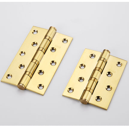 Stainless steel hinge folding hardware Daquan door hinge wooden door 4 inch 5 inch bearing hinge casement door hinge