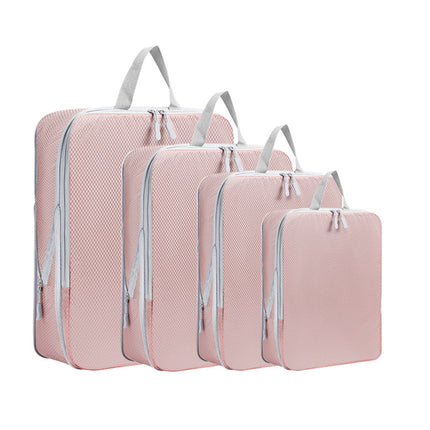 Foreign Trade Cross-Border Hot-Selling Travel Storage and Sorting Compression Bag Set Clothing Storage Trolley Case Neat and Portable