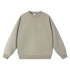 Round neck-grey green / S