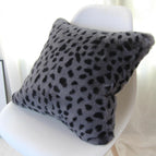 30*50cm [single plush]] / leopard print gray