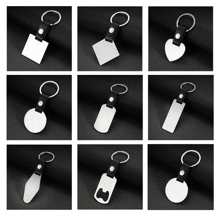 Unisex Bottle Opener Coolnuo Stainless Steel Rectangular Keychain Is, Business Gift Brushed Round Jewelry