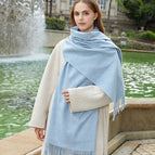 Mist orchid / Aa wool 330g (200*70cm)