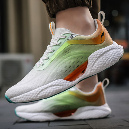 Men's Shoes Spring 2024 Popcorn Lightweight Breathable Sports Trendy Shoes Running Shoes Casual Sports Shoes Couple Style Trendy