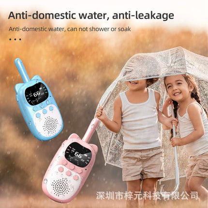 Children's Walkie Talkie Dj200 Student Wireless 3Km Wireless Parent-Child Outdoor Intercom USB Charging Toy Wholesale