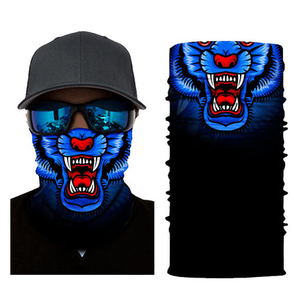 Xun Hui picture series magic scarf printed men's and women's sports multifunctional sunscreen windproof riding mask spot