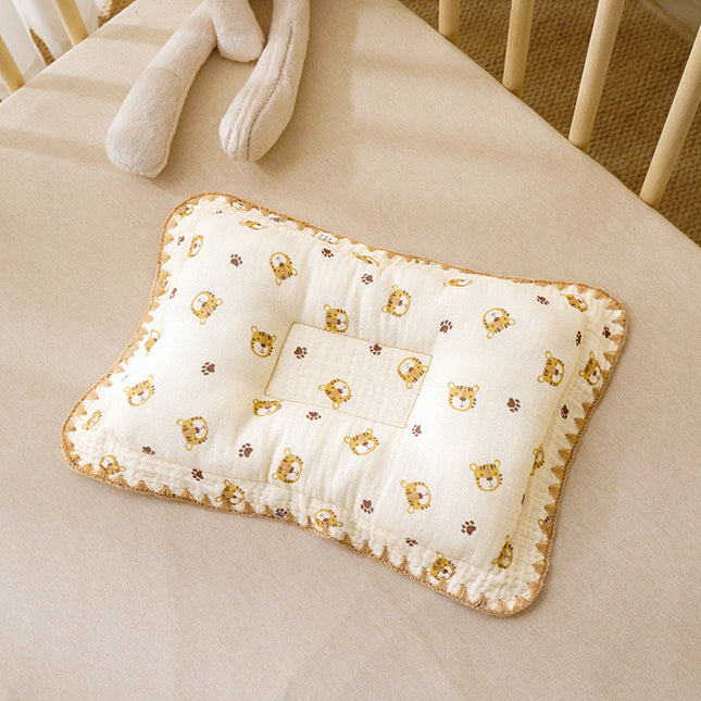 Baby Stereotyped Pillow for Newborns Over 3-6 Months Correct Anti-deviation Head Four Seasons Universal Stereotyped Pillow