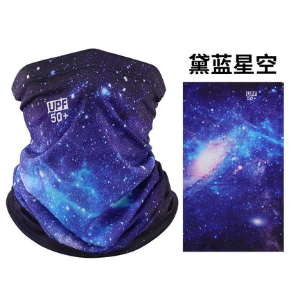 Ice Silk Mask Multifunctional Magic Headscarf Men's Riding Women's Sunshade Sunscreen Neck Sleeve Windproof Square Scarf Scarf Scarf