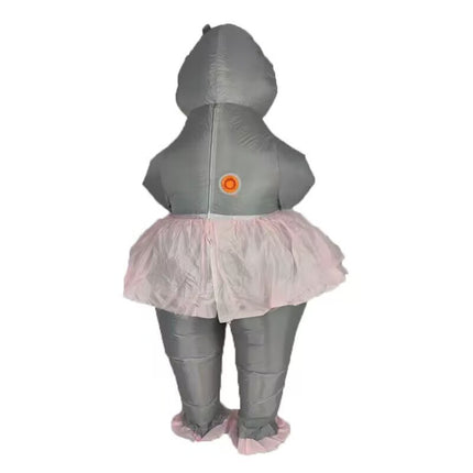 Cross-Border Popular Halloween Creative Cartoon Toys Party Activities Cute Animal Props Hippo Inflatable Costumes