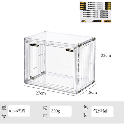 Blind Box Storage Display Stand Desktop Transparent Dustproof Acrylic Lego Bubble Mate Storage Cabinet Hand Display Box