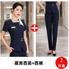 Navy blue suit + pants / S