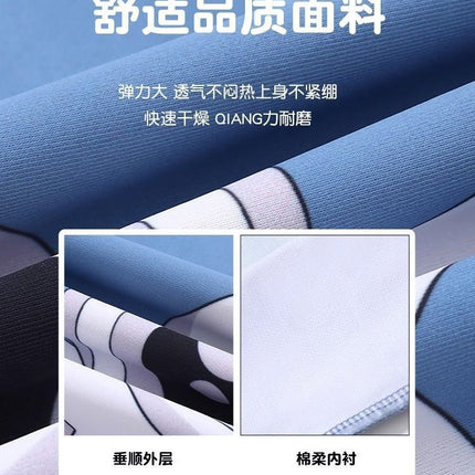 Children's Swimwear Boys 2024 New Arrival Swim Trunks Sun-proof Quick-drying Baby Boys Swimming Training Hot Spring Swimwear