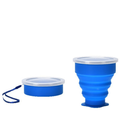 Cross-Border Silicone Foldable Water Cup, Portable Mouthwash Cup for Outdoor Travel, Lightweight and Convenient Cup, Watercup Portable