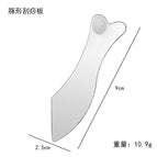 Pig shaped foundation scraper
