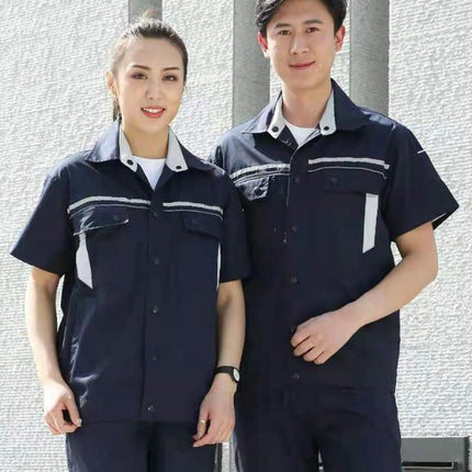 (tooling category preferred recommend) 2024 spring and summer new 65 polyester 35 cotton suit men's tooling for men and women with the same style