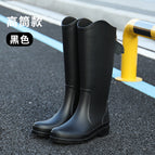 High black-single shoes / 36 [fleece-lined take one yard bigger]]