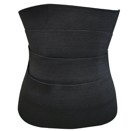 Cross-Border Women's Waist Wrap Body Shaping Corset Elastic Waist Belt Breathable Cross Waist Shaping Belt